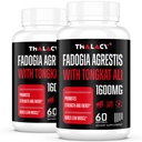 1600mg Fadogia Agrestis Tongkat Ali Supplement, Fadogia Agrestis Extract voor mannen met Ashwagandha - maximale sterkte, 120 Softgels