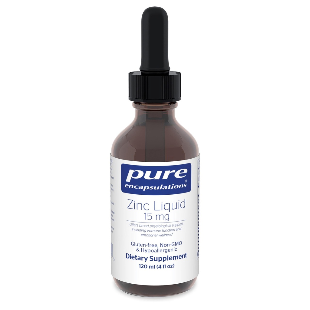 Pure Encapsulations Zink Liquid 15 mg 