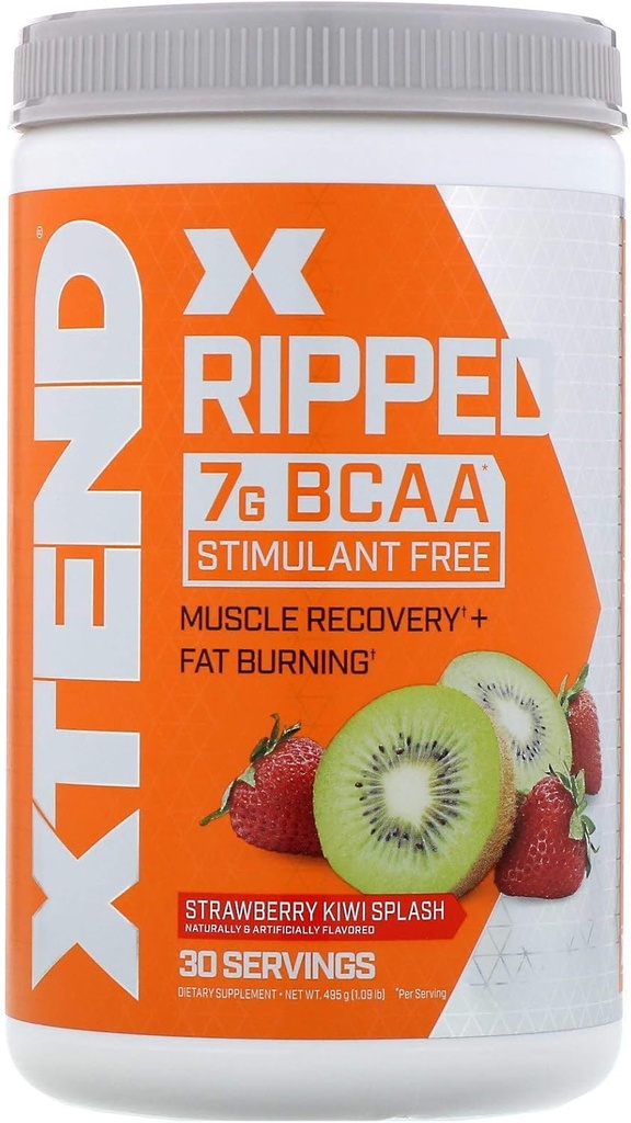 Xtend Ripped BCAA Poeder Aardbei Kiwi 