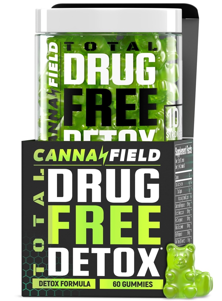 Volledige lichaamsreiniging Detox Gummies, Lever, Gut & Nier Reiniging Detox & Reparatie met melk distel & eend bloem plant, Complete spijsverteringssupplement, Heavy Metal Reiniging voor volwassenen Vrouwen & Mannen