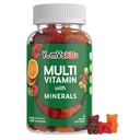 YumVs Kids Multivitamine Gummies - Fruit Smaakvolle Kauwbare Kinderen Multivitamine - Kids Vitaminen Multivitamine Gummy met 12 Mineralen en Vitaminen A C D3 E B6 B12 (Stuk 1)