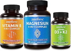 Zentastisch 4-in-1 Magnesiumcomplex en vitamine B-complex en vitamine D3 K2
