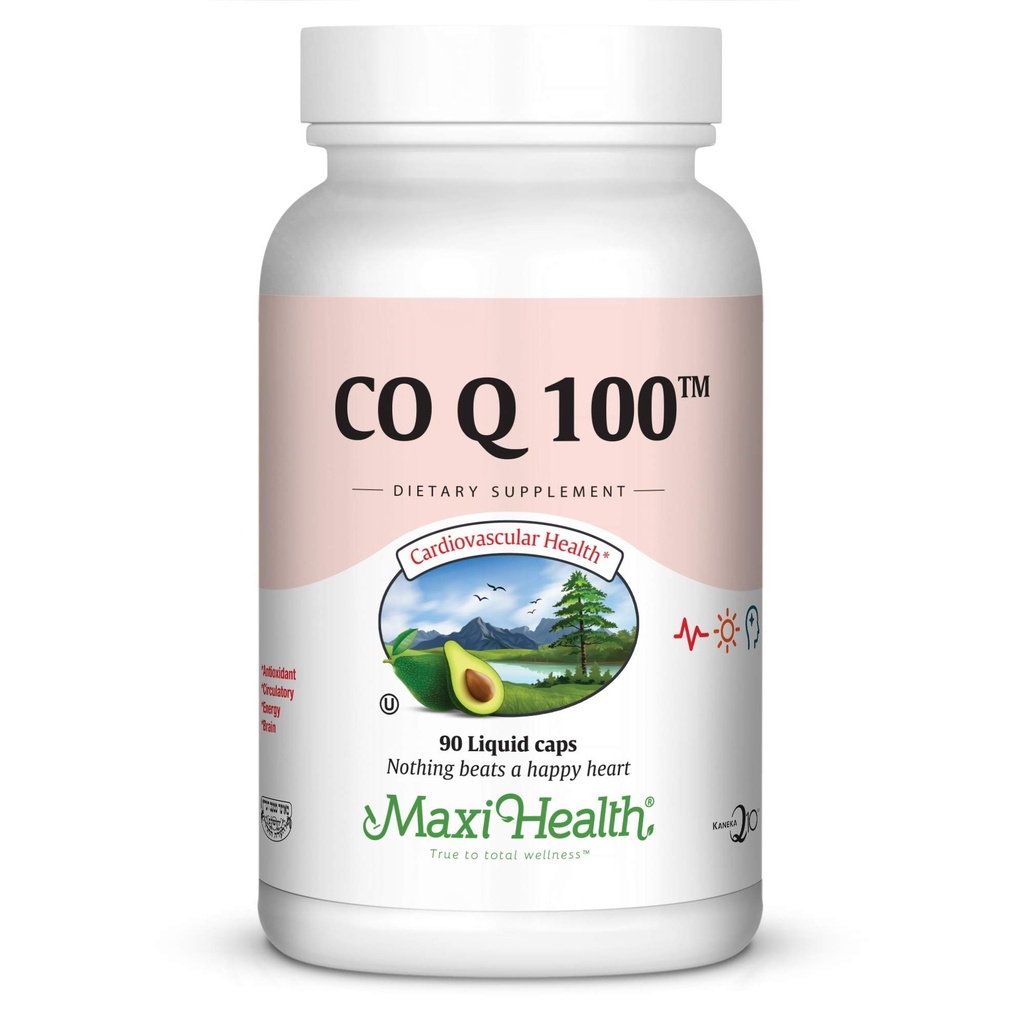 Maxi Health COQ10 100mg Capsules 