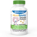 DrFormulas Kauwbare Probiotica voor kinderen en volwassenen voor orale tandheelkundige gezondheid, slechte adem, & Better Digestie 20 Multi Strain - S boulardii, Lactobacillus plantarum en Bifidobacterium infantis, 60 Kauwen