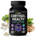Cortisol Detox Supplement for Women Men - Lower High Cortisol | Level - Adrenal Health Balance Cleanse Sleep Stress Support - Magnesium Ashwagandha L-Theanine Cortisol Blocker Reducer