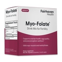 Fairhaven Health Folate en Myo Inositol Powder for Women - 1 per dag, vrouwelijke vruchtbaarheidssupplement, ovariële gezondheid en Egg Quality - 2000 mg Myo-Inositol en 333 mcg Methyl › 30 Stick Packs