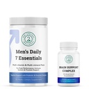 Wellness Bundle: Men's Daily 7 Essentials & Brain Support Complex