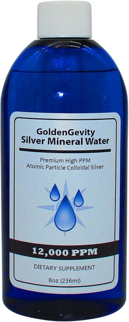12.000 PPM Bioactive Atomic Closure Silver, 8 oz 