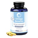 PRN DE Omega 3 Supplement - 240 Softgels, 60-Day Supply - rTG Omega 3 vetzuren met 1680mg EPA, 560mg DHA & Vitamine D voor huid, gewrichts-, oog- en hartgezondheid