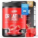 NSF 5g Real Creatine Monohydrate Gummies Redefine Strength Gains, 4-in-1 Advanced Formula to Boost Muscle, Endurance & Recovery, Pre-Workout Gummy for Men & Women 0 Sugar Low-Cal Vegan Gluten-Free