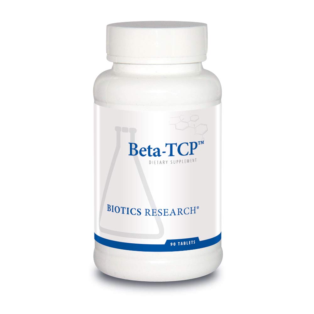 Biotica Onderzoek Beta TCP - Natuurlijke voedingsondersteuning voor de productie van gal, leverfunctie, aids bij vetdigestie & gezonde cholesterol - Levert Betaine Biologische Beet Concentraat - 90 tabletten