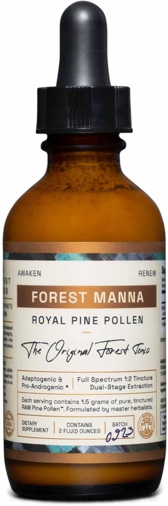 RAW Forest Foods Forest Manna Royal Pine Pollen Tinctuur 