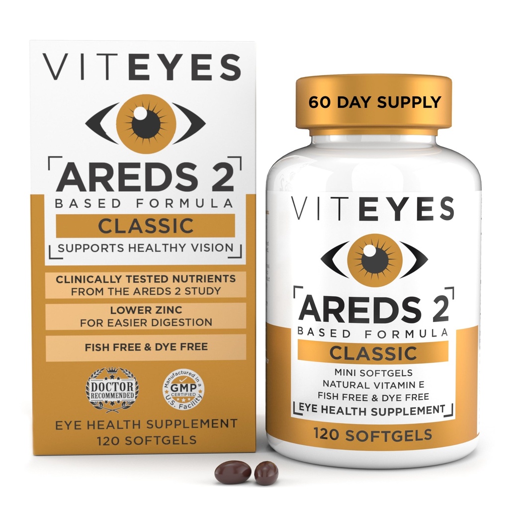 VITEYES® ARDES 2 Softgels, 120 Telling - Eenmalige dagelijkse dosis Oogvitamine