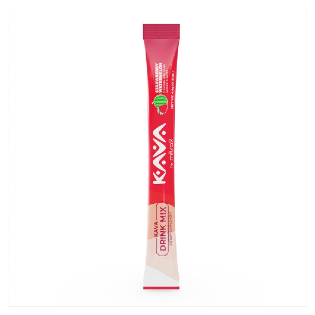 Mitra9 Kava Powder RelaxPak - Aardbei Watermeloen Kava Extract Poeder Paketten 