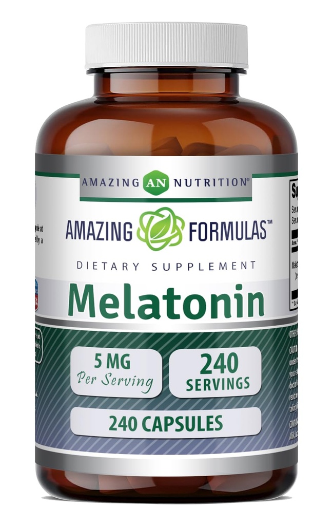 Verbazingwekkende Formules Melatonine Supplement 