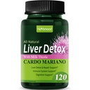 Silymarin Lait Thistle Foie Détox Capsules pour Foie gras, Alcachofa y Cardo Mariano con Silimarina para el Higado Graso, Liver Cleanse Detox & Repar Formula w/Artichoke Extract. 120Coût