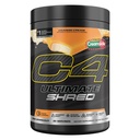 Cellucor C4 Ultimate Shred Pre Workout Powder, Metabolisme supplement met Cayenne Extract+300mg Cafeïne+TeaCrine+Dynamine - Orange Creamsicle, 20 porties