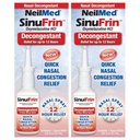 SINUFRIN Nasal Spray DCONGSTNT 15 ML, Pack of 2SINUFRIN Nasal Spray DCONGSTNT 15 ML, Pack of 2