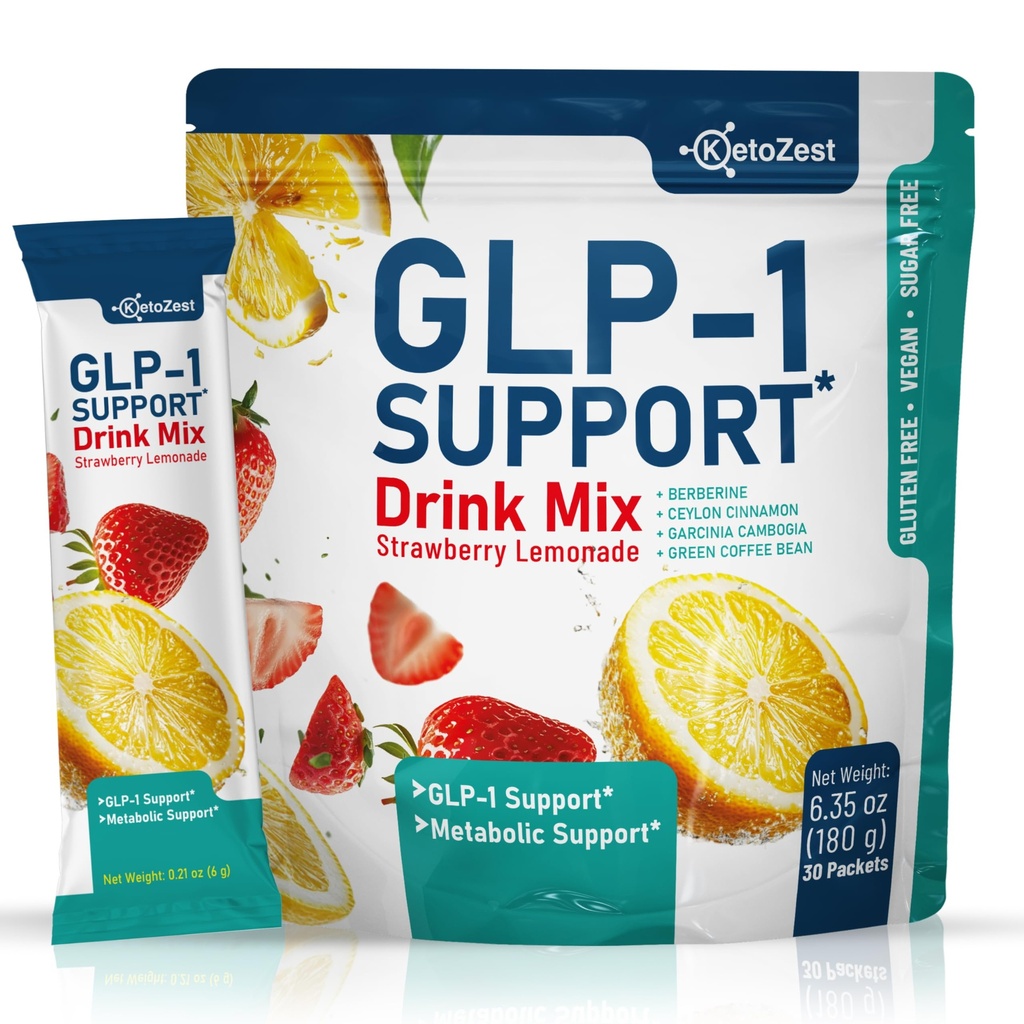 GLP-1 Support Drink Mix Powder for Women Men