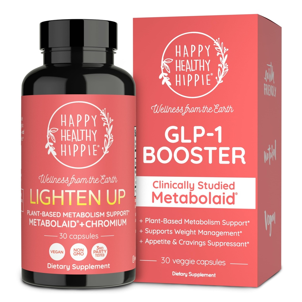 Happy Healthy Hippie Metabolaid + Chromium, Metabolism Support, 30 Ct