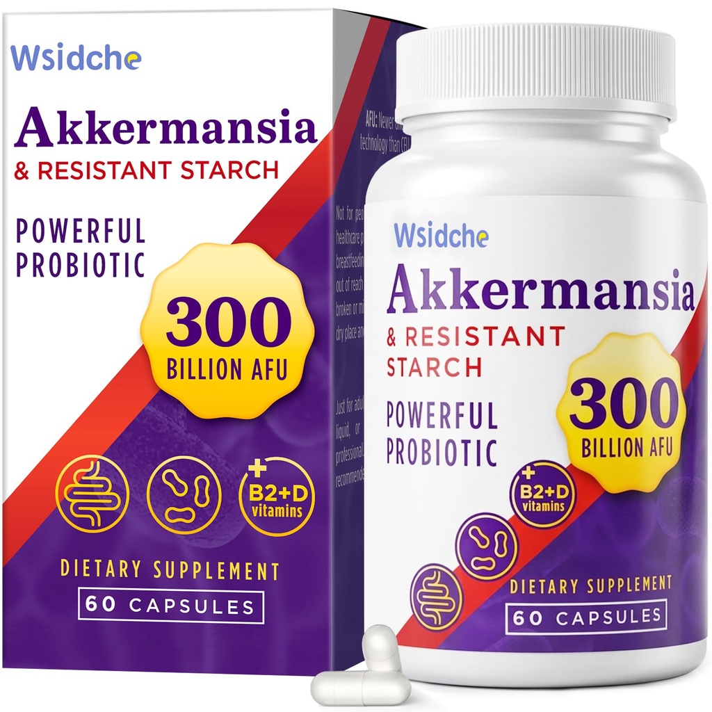 300 Miljard AFU Akkermansia Probiotic 