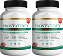 ProstateRex Max Extra Sterkte Prostaat Gezondheidsondersteuning Supplement, Saw Palmetto, Vegan, Non-GMO, Glutenvrije 120 Capsules (2)