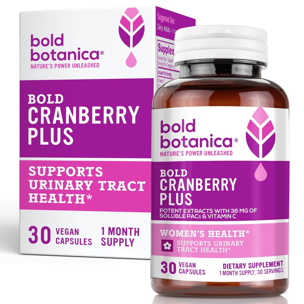 Bold Cranberry Plus 36 mg PAC's 100% Oplosbare PAC