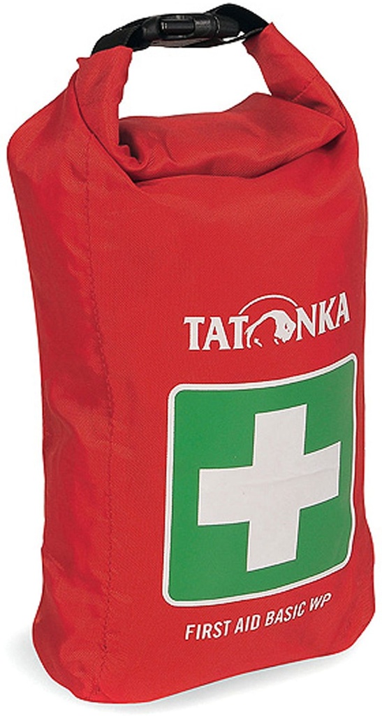 Tatonka First Aid Basic Waterproof - Waterproof First Aid Kit with Contents - Including Emergency Blanket, Checklist and Cheat Sheet for First Aid - For Outdoors, Hiking etc.