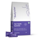 Be Bodywise Biotin Hair Gummies for Stronger, Shinier Hair & Nails | 30 Day Pack | With Biotin, Zinc, Folic Acid, Fibre & Multivitamin | Strawberry Flavour | No Added Refined Sugar, Gut Friendly