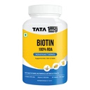 Tata 1mg Biotin + Advanced Tablet,Supports Strong Hair, Skin And Nails (Pack Of 1, 60 Tablets)