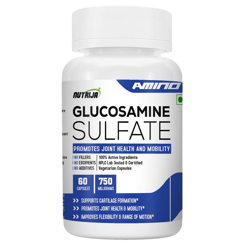 Nutrija GLUCOSAMINE SULFATE 750MG- 60 Capsules
