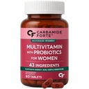 Carbamide Forte Multivitamin Tablets for Women with 43 Ingredients -60 Veg Tablets
