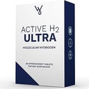 Comprimé d'eau ultrahydrogène H2 actif - Optimiser la santé, l'immunité de soutien et équilibrer les antioxydants avec les avantages de l'hydrogène moléculaire (1 bouteille, 60 comprimés)