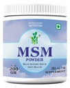 MSM (Methylsulfonylmethane) Powder, 200 Gram, Pack of 1