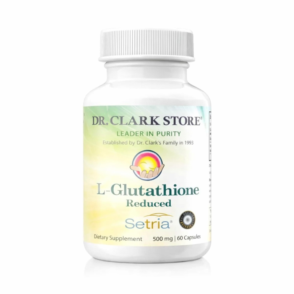 Dr. Clark Glutathion Reduced Antioxidant Supplement, 500 MG, 60 Capsule
