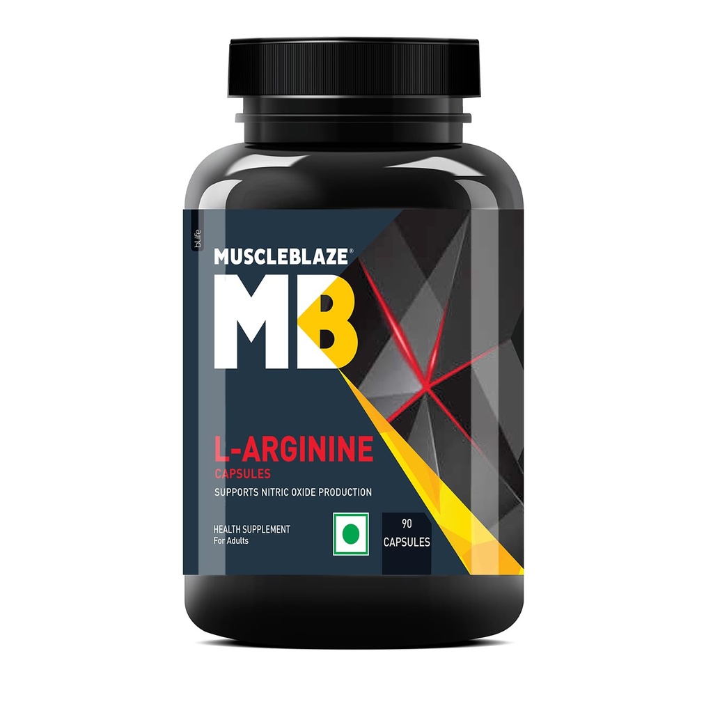 MuscleBlaze L-Arginine, 90 Capsules