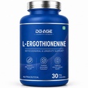 DeAge L-Ergothioneine | Rare Mitochondrial Antioxidant for Brain, Energy & Cellular Repair | Supports Sleep Quality & Antioxidant Suppor | GMP Certified, Plant-Based | 30 Veg Capsules