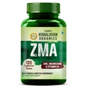 Vlado’s Himalayan Organics ZMA (Zinc Magnesium Aspartate ) Zinc Supplement For Men And Women - Zinc Tablets and Magnesium Supplements with Vitamin B6 - Support Muscle Recovery and Sleep Quality I Sports Recovery -Boost Muscle And Bone Strength - 120 Veg Tablets