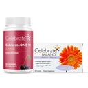 Vier vitamines Vieren CelebrateONE Bariatrische Multivitamine 18mg IJzer & Balance Probiotic + Prebiotic Capsules Bundle 