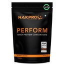 NAKPRO NUTRITION Perform Whey Protein Concentrate | 1kg DoubleRich-Chocolate | 24g Protein, Trustified Certified