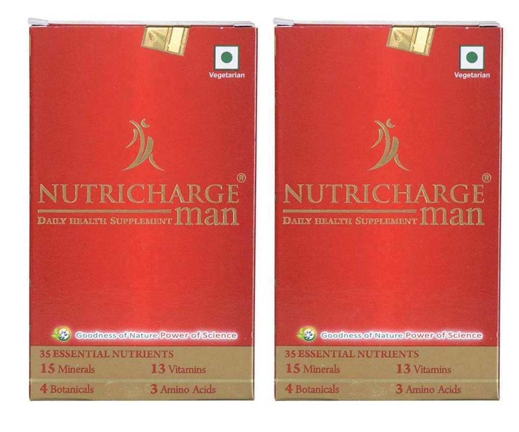 Nutricharge Daily Health Suppliment Tablet For Men (Pack Of 2)