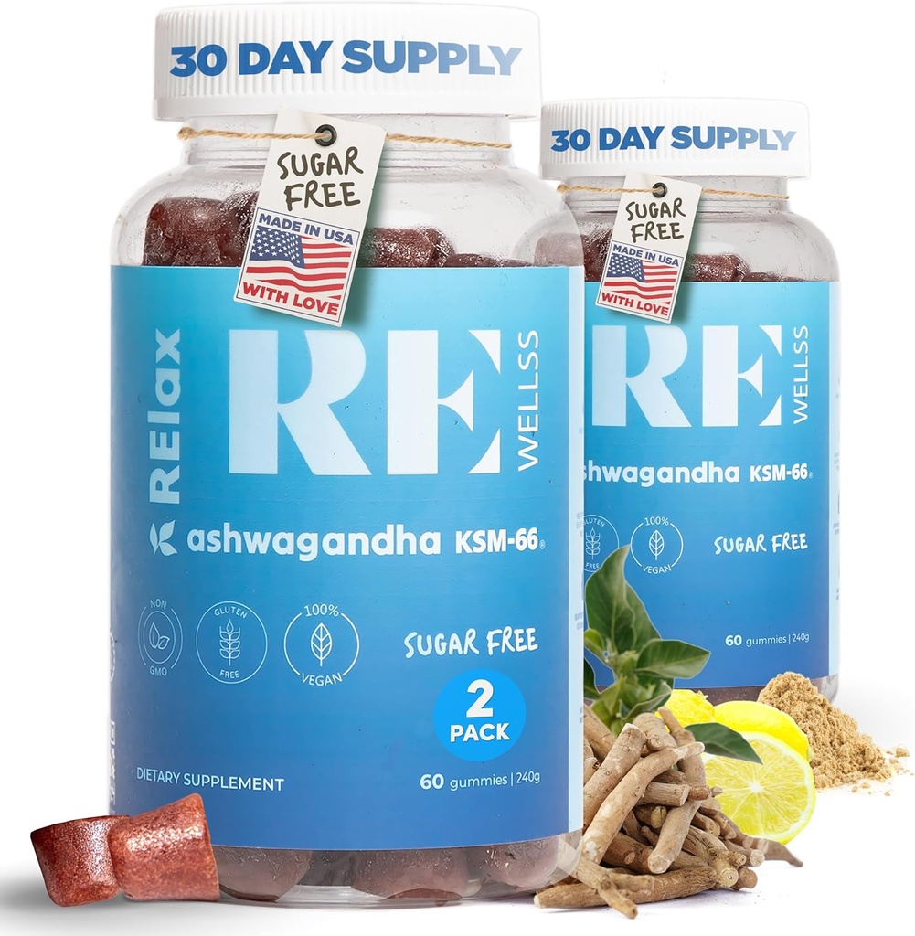 Ashwagandha & vitamine D Gummies 