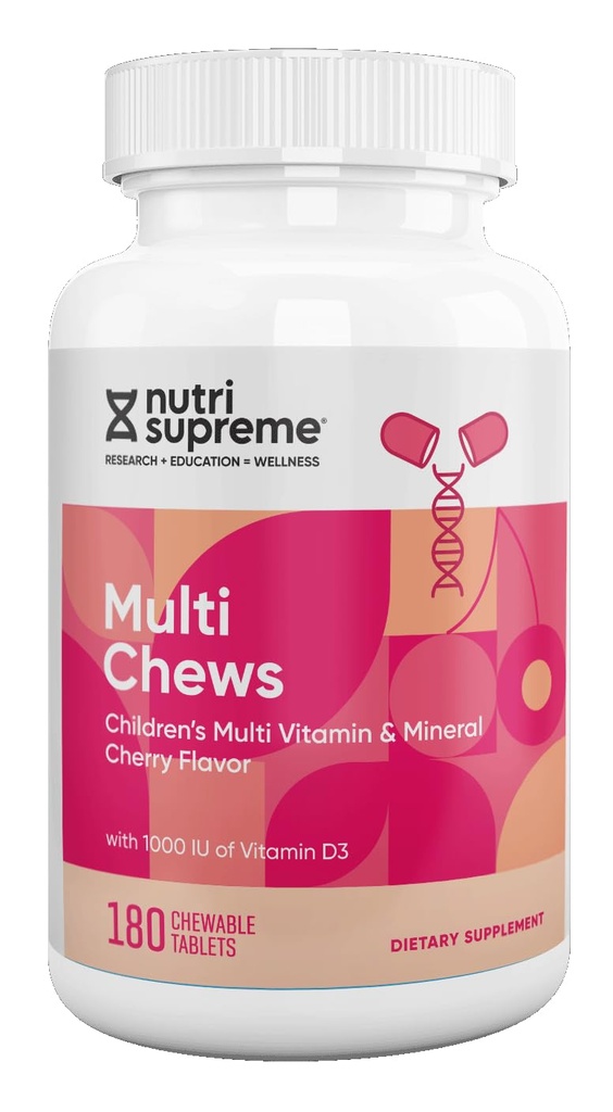 Delicious Kids Multivitamine, 180 Vegetarische Kauwen 