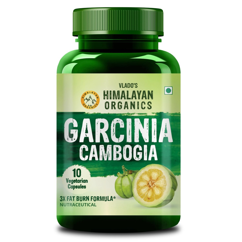 Vlado's Himalayan Organics Garcinia Cambogia Tea Extract 1500Mg Supplement | Boosts Metabolism & Energy Levels - Small Pack