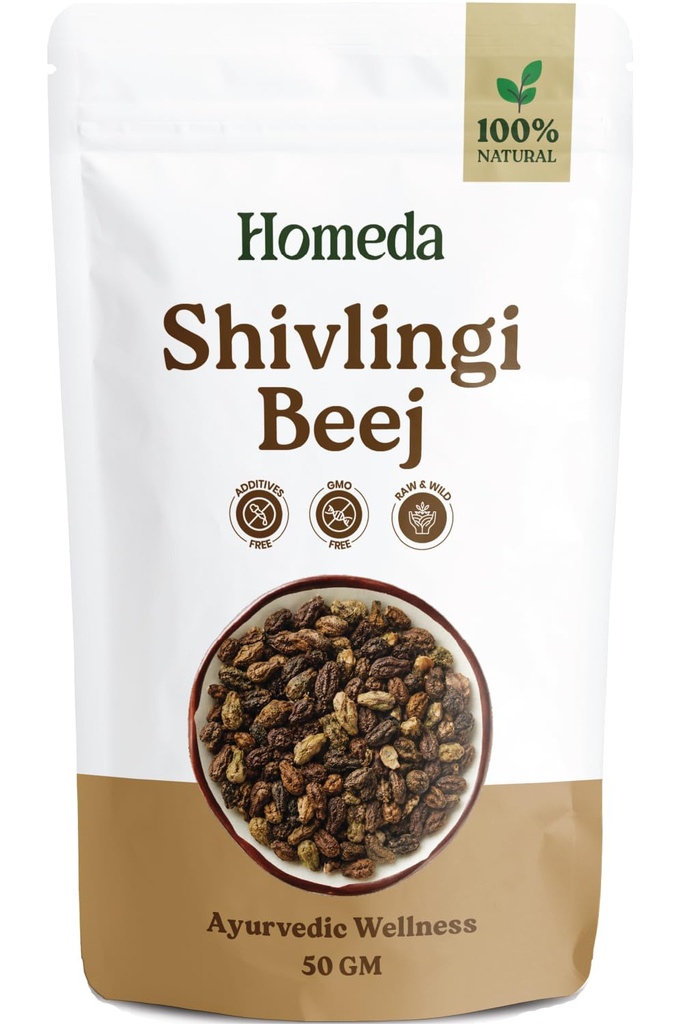 Shudh Online Shivlingi Beej, Shivling, Sivalingi Seed (50 Grams), Shivlangi, Shivalinga, Bryonopsis Laciniosa