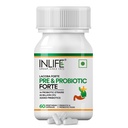 INLIFE Pre & Probiotics Forte, 25 Billion CFU, 14 Strains, 60 Veg Capsules