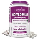HealthyHey Nutrition Molybdenum - Trace Mineral Supplement for Liver Support and Detoxification of Environmental Toxins - 120 Capsules