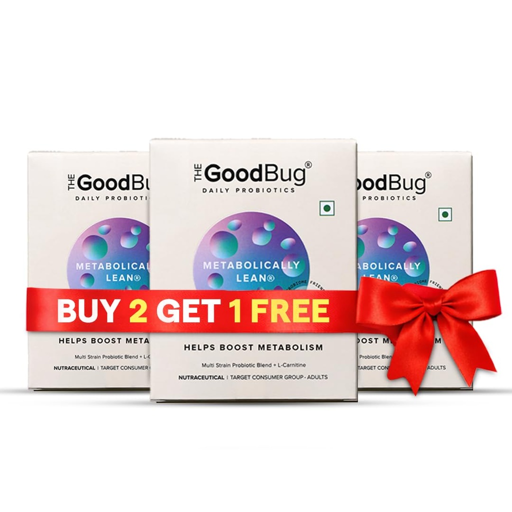 The Good Bug Metabolically Lean: SuperGut Powder | Weight Loss For Women & Men | Boost GLP-1 | Probiotics + L-Carnitine | Boost Metabolism & Reduces Cravings Naturally | 45Days Pack