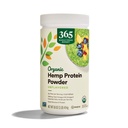 365 par le marché des aliments entiers, poudre de protéines de chanvre biologique non aromatisée, 16 oz