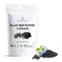 Cosmic Element 100% Pure Black Seed Powder Capsules Biologische - Vegan Nigella Sativa 450mg Black Cumin Seeds per Serving- for Health - 60 Capsules